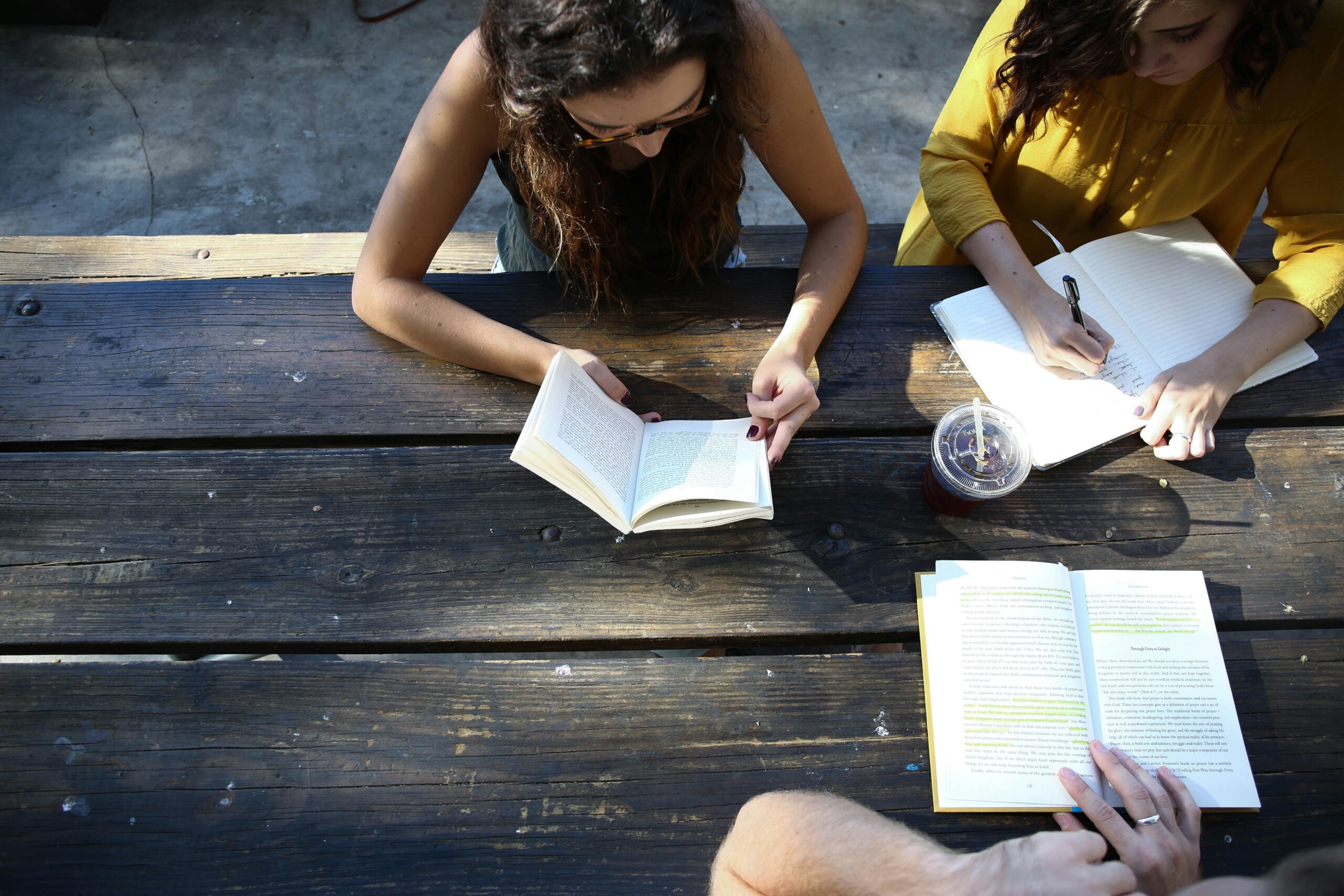 Person reading